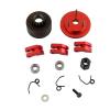 BrewJa 3X RC Clutch Bell 14T Gear Bearing Clutch Shoes Springs Cone&Engine Nut Flywheel Assembly Compatible with Nitro Car HPI HSP Traxxas view 4