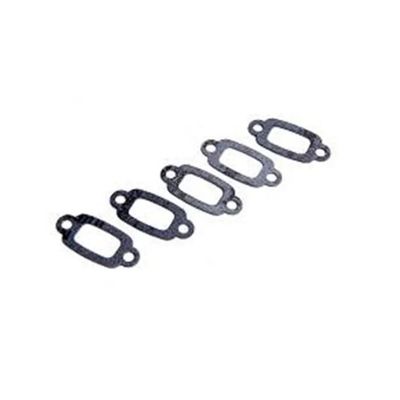 BrewJa 1/5 Scale Gasoline Engine Exhaust Pipe Gasket Compatible with Rovan Baja 5B 5T 5SC LT F5 23 26CC 29CC 30.5CC Engine RC Cars Parts 5pcs/Set