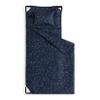 Wake In Cloud - Cot Nap Mat with Pillow and Blanket, for Toddler Kids Boys Girls in Daycare Kindergarten Preschool Pre K with Elastic Corner Straps, Spaces Stars Planet Galaxy, Navy Blue view 1