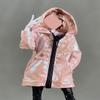 1/12 Scale Female Clothes,Zip Hooded Coat Shirt Costume Clothing for 6inch Female Action Figure Body (Pink) view 1