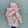 1/12 Scale Female Clothes,Zip Hooded Coat Shirt Costume Clothing for 6inch Female Action Figure Body (Pink) view 2