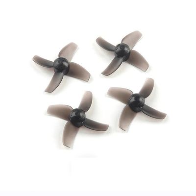 10Pairs 40mm 4-Paddles Propeller PC Props 1.0mm Hole CW CCW Compatible with Mobula7 Mobula 7 FPV Racing Drone Quadcopter (Color : Black)