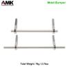 AMK Adjustable 1/10 Scale Bumper Mount Front Rear, Metal Bumper Set Complete for RC Crawler Axial SCX10 Element Enduro Gen7 Gen8 TRX6 TRX4 Upgrades (Silver) view 3