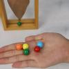 Qryovsa Wahoo Marbles, 30 Pieces of 0.55 Inch Marbles for Wahoo Board Game, Includes Storage Bag & Dice(0.55in/14mm) view 3