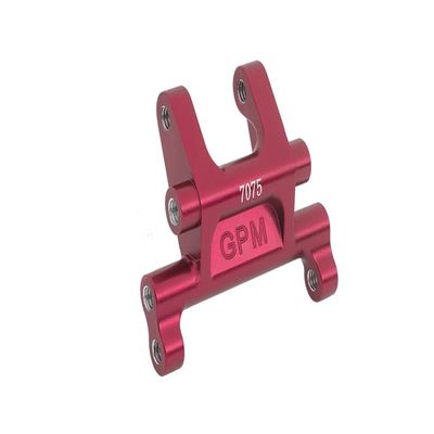 GPM Aluminum 7075 Front Suspension Mount for 1/4 Promoto MX Motorcycle (Red)