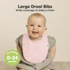 8-Pack Organic Baby Bibs for Boys, Girls - Soft Cotton Drooling and Teething Bibs for Baby Girl & Boy, Extra Absorbent, Easy To Clean & Put On for Toddler, Newborn, Infant 0-24 Months (Embrace) view 2