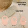 8-Pack Organic Baby Bibs for Boys, Girls - Soft Cotton Drooling and Teething Bibs for Baby Girl & Boy, Extra Absorbent, Easy To Clean & Put On for Toddler, Newborn, Infant 0-24 Months (Embrace) view 4
