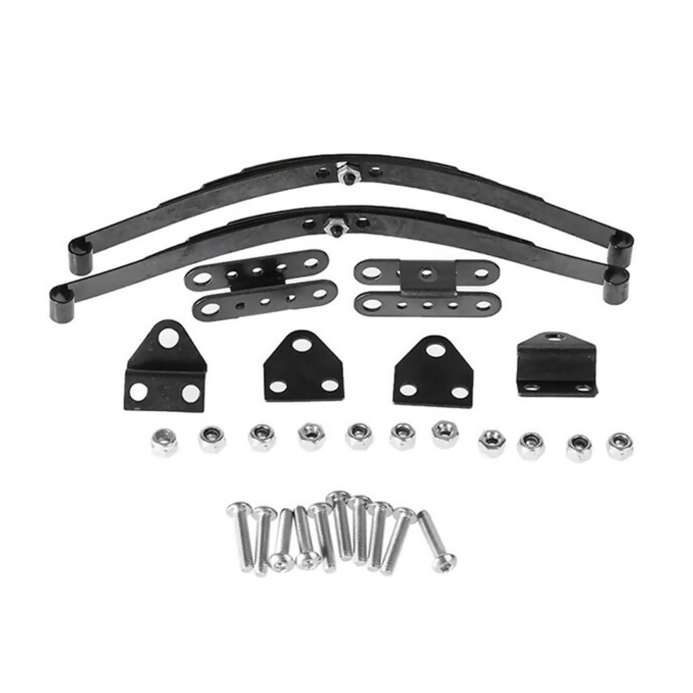 1 Set Steel Leaf Spring Shackle/Mount Kit for Tamiya for Traxxas Trx4 for Axial SCX10 D90 RC4WD 1/10 RC Car