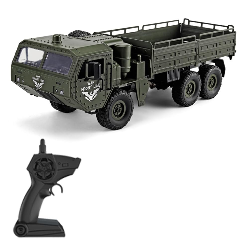 GoolRC Remote Control Car Remote Control Truck RC Racing Car 6WD High-Speed Electric Toy Truck for Teens Fast and Furious Cars 2.4Ghz Off Road Remote Control Vehicle with Headlights