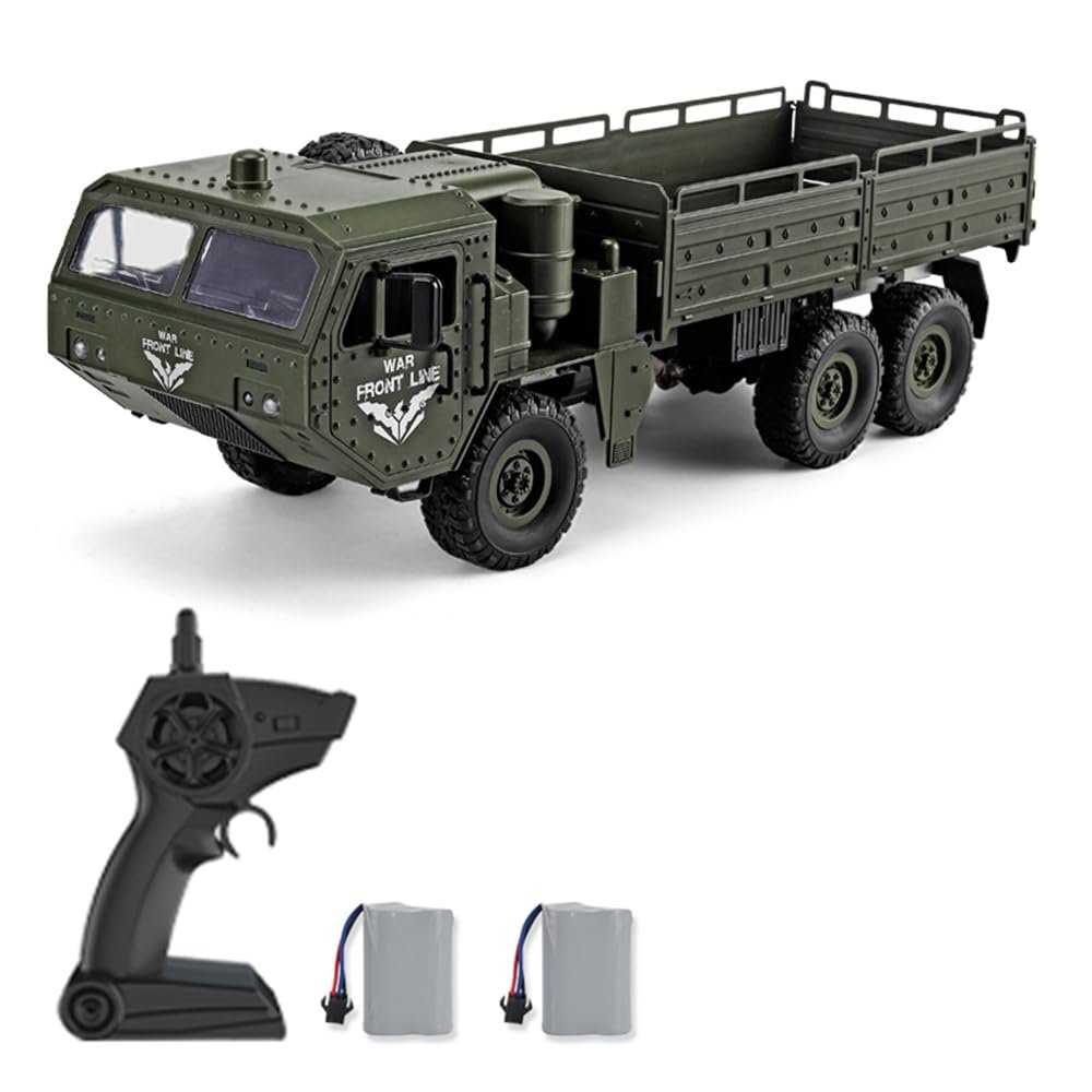 GoolRC Remote Control Car Remote Control Truck RC Racing Car 6WD High-Speed Electric Toy Truck for Teens Fast and Furious Cars 2.4Ghz Off Road Remote Control Vehicle with Headlights