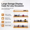cxiiuui 1/64 Scale Display Case 3-Tiers Diecast Car Garage Display Case 15 Parking Space Model Car Show Case with Acrylic Cover view 3