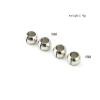 4PCS Aluminum Alloy Low Friction Suspension Arm Balls Compatible for Tamiya TT02 54559 1/10 RC Car Upgrade Parts Accessories view 4