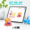 HEY CLAY Colorful Modeling Air Dry Clay for Kids 6 cans with Fun Interactive Instructions App - Kids Activities Age 3+ (Ocean: Clownfish, Discus Fish, EEL) view 4