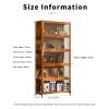 Acrylic Display Case,Minifigure Display Case,Figure Display Case,Display Case,Double Doors, Large-Capacity Storage, Large-Capacity Collection Cabinets, Dust-Proof and Moisture-Proof view 2