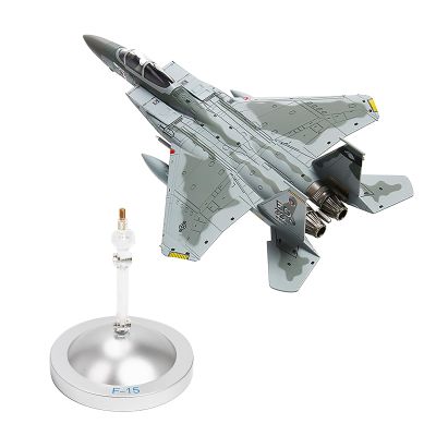 DAGIJIRD Alloy F-15 Eagle Fighter Model Fighter Attack Plane Military Model Airplane Model 1/100 Scale with Display Stand