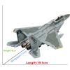 DAGIJIRD Alloy F-15 Eagle Fighter Model Fighter Attack Plane Military Model Airplane Model 1/100 Scale with Display Stand view 2