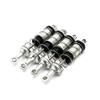4pcs Metal Front and Rear Oil Shock Absorber 1/16 RC Car Upgrades Parts Accessories Compatible with Hyper GO MJX H16BM H16GT H16DR H16 16207 16208 16209 16210 (Sliver) view 1