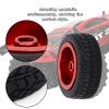 Pilipane RC Car Model Accessories and Long-Lasting RC Wheel Set, RC Car with 4PCS Aluminum Tires for WLtoys 1/28 K989 53, Efficient Grip Tires (red) view 2