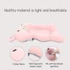 Baby Bath Cushion, Breathable Soft Baby Bath Pad, Portable Newborn Shower Bath Mats, Nonslip Soft Bath Pillow with Pillow for 0 12 Months Infant Toddler () view 4