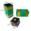 AIMOFAMAG Dice Penetration Glass Magic Trick - Professional Visual Illusion Stage Magic Prop for Magicians view 2