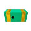 AIMOFAMAG Dice Penetration Glass Magic Trick - Professional Visual Illusion Stage Magic Prop for Magicians view 4