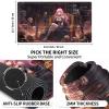 EDGFRTOIO Playmat with Zones for MTG Card Game Playing, Game Mats Tabletop Magic Play Mats 24"x14" Commander Deck Gaming Desk Duel Mat Card Gameplay Mats for Beginner, Queen of Death view 3