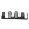 Alloy Metal Poker Push Card Haptic Clicker, Mini Slide Toys Compact Fidget Slider Toys (Black) view 1