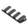 Alloy Metal Poker Push Card Haptic Clicker, Mini Slide Toys Compact Fidget Slider Toys (Black) view 4