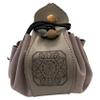 Guilt Free Gaming Genuine Leather RPG Bag | Foil Stamped | Holds 70 Dice | Great for Coins | Timeless Style | Great for DMs and Players view 1