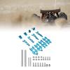 Alomejor RC Upper Lower Suspension Arms Aluminum Alloy Swing Arm Kit for SCY16101PRO 16102 1/16 Remote Control Car (Blue) view 4