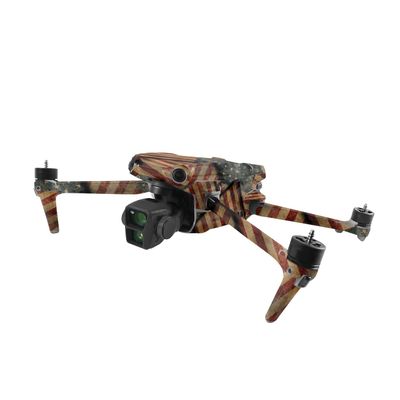 MightySkins Skin Compatible with DJI Air 3 - Vintage American | Protective, Durable, and Unique Vinyl Decal wrap Cover | Easy to Apply, Remove, and Change Style