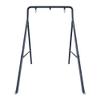 gobaplay Single Swing Set Frame, TitanFlex 6.7ft x 8.4ft Modular Metal Swingset - Outdoor & Backyard Playground Equipment for Kids (Frame Only) view 1