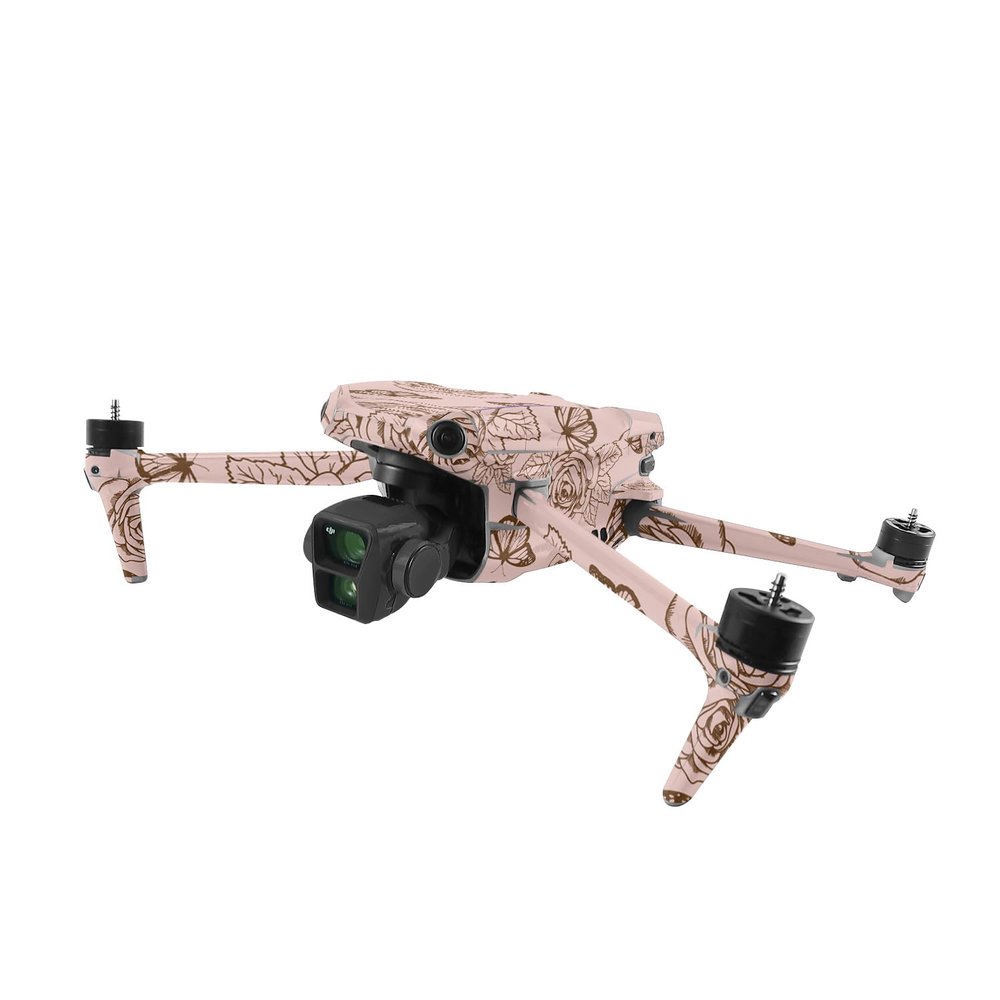 MightySkins Skin Compatible with DJI Air 3 - Butterfly Garden | Protective, Durable, and Unique Vinyl Decal wrap Cover | Easy to Apply, Remove, and Change Style