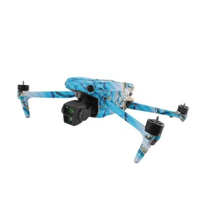 MightySkins Carbon Fiber Skin Compatible with DJI Air 3 - Sunrise Bubbles | Protective, Durable Textured Carbon Fiber Finish | Easy to Apply