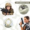 cxjoigxi Walkie Talkies for Kids Rechargeable, Spy Watch Army Toys, 7 in 1 Walkie Talkie Watches with Flashlight, Two-Way Radios Long Range Interphone Toy Gifts for Boys Girls fit Outdoor Game Camping view 3