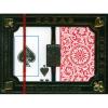 2 Deck Set of Washable Copag Plastic Playing Cards with Bonus Cut Card - Choose Colors & Style! (Blue/RED) view 2