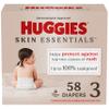 Huggies Size 3 Diapers, Skin Essentials Baby Diapers, Size 3 (16-28 lbs), 58 Count view 1