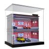 cxiiuui Display Case 1/64 Scale Diecast Parking Garage Moldel 3-Tires with LED Light 12 Parking Spaces Model Car Show Case with Full Acrylic Cover view 1