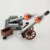 MaozyHomie Weapons Pack Military Medieval Warfare Cannon Toy Soldiers Figures Toy Set Minifigure Compatible with Major Brands, 3 Years Old and up view 4