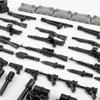 MaozyHomie 63 Pcs Battle Blocks Bricks Weapons Pack Military Weapons Accessories German WW2 Weapons Toys Military Equipment Compatible with Major Brand, 3 Years Old and up view 4