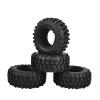 4PCS 1/10 Scale 1.9" Crawler Tires 96mm/108MM with Insert for 1/10 RC Crawler Axial SCX10 SCX10 II 90046 D90 D110 for Tamiya Modification Accessories (Size : 108MM) view 1