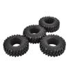 4PCS 1/10 Scale 1.9" Crawler Tires 96mm/108MM with Insert for 1/10 RC Crawler Axial SCX10 SCX10 II 90046 D90 D110 for Tamiya Modification Accessories (Size : 108MM) view 2