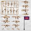 MaozyHomie 63 Pcs Military Weapons Set Accessories U.K Special Forces Weapons Toys Military Equipment Battle Blocks Bricks Compatible with Major Brand, 3 Years Old and up view 3