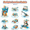 Apitor Robot S Robot Building Kit, 10 in 1 Programmable APP RC Robot/Car Robotics Coding Kit, STEM Projects Educational Birthday Gifts for Boys Girls Kids Aged 7-12 (389 Pcs) view 2