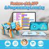 Apitor Robot S Robot Building Kit, 10 in 1 Programmable APP RC Robot/Car Robotics Coding Kit, STEM Projects Educational Birthday Gifts for Boys Girls Kids Aged 7-12 (389 Pcs) view 4