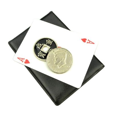 AIMOFAMAG Lethal Tender Coin Magic Tricks Professional Magician Gimmick Illusion Trick for Magic