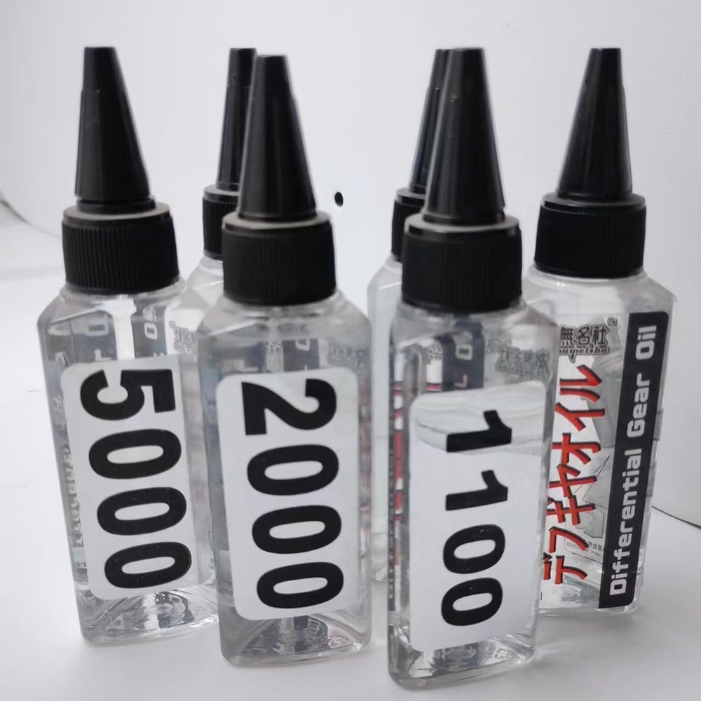 DIFFERENTIAL GEAR OIL SILICONE Rc Differential Oil Differential Oil for Remote Control Cars & Trucks 50ML (Differential Gear Oil #3000 60ml)
