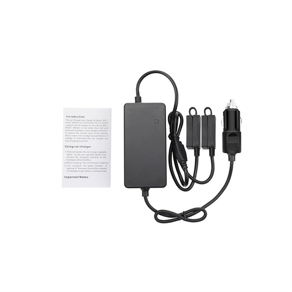 YAGUMO [Drone Parts] Suitable for DJI Mavic 2PRO Car Charger Car Charger 4 in 1 Split Dual Charging Port Accessories [Easy Installation]