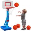 SUPER JOY Toddler Basketball Hoop - Height Adjustable Kids Basketball Hoops for Indoor & Outdoor Play - Portable Mini Basketball Goal for Poolside- Game Sport Toys for Boys & Girls Age 1 2 3 4 5 view 1