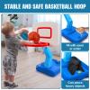 SUPER JOY Toddler Basketball Hoop - Height Adjustable Kids Basketball Hoops for Indoor & Outdoor Play - Portable Mini Basketball Goal for Poolside- Game Sport Toys for Boys & Girls Age 1 2 3 4 5 view 4